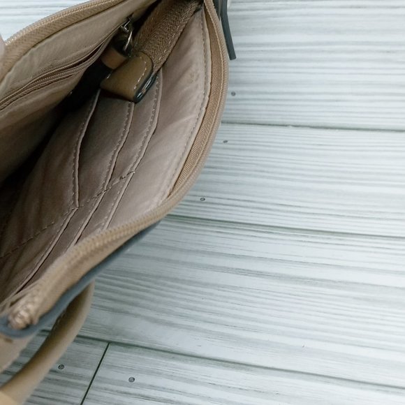 Nine West Monogram Floral Butterfly Wristlet Wallet - Picture 7 of 11